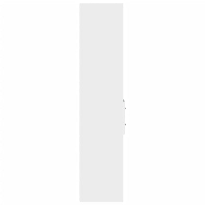 Bokhylla Vit 30x42,5x185 cm