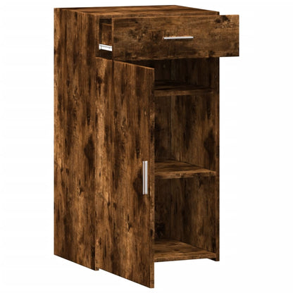 Skänk Rökfärgad Ek 50x42,5x93 cm