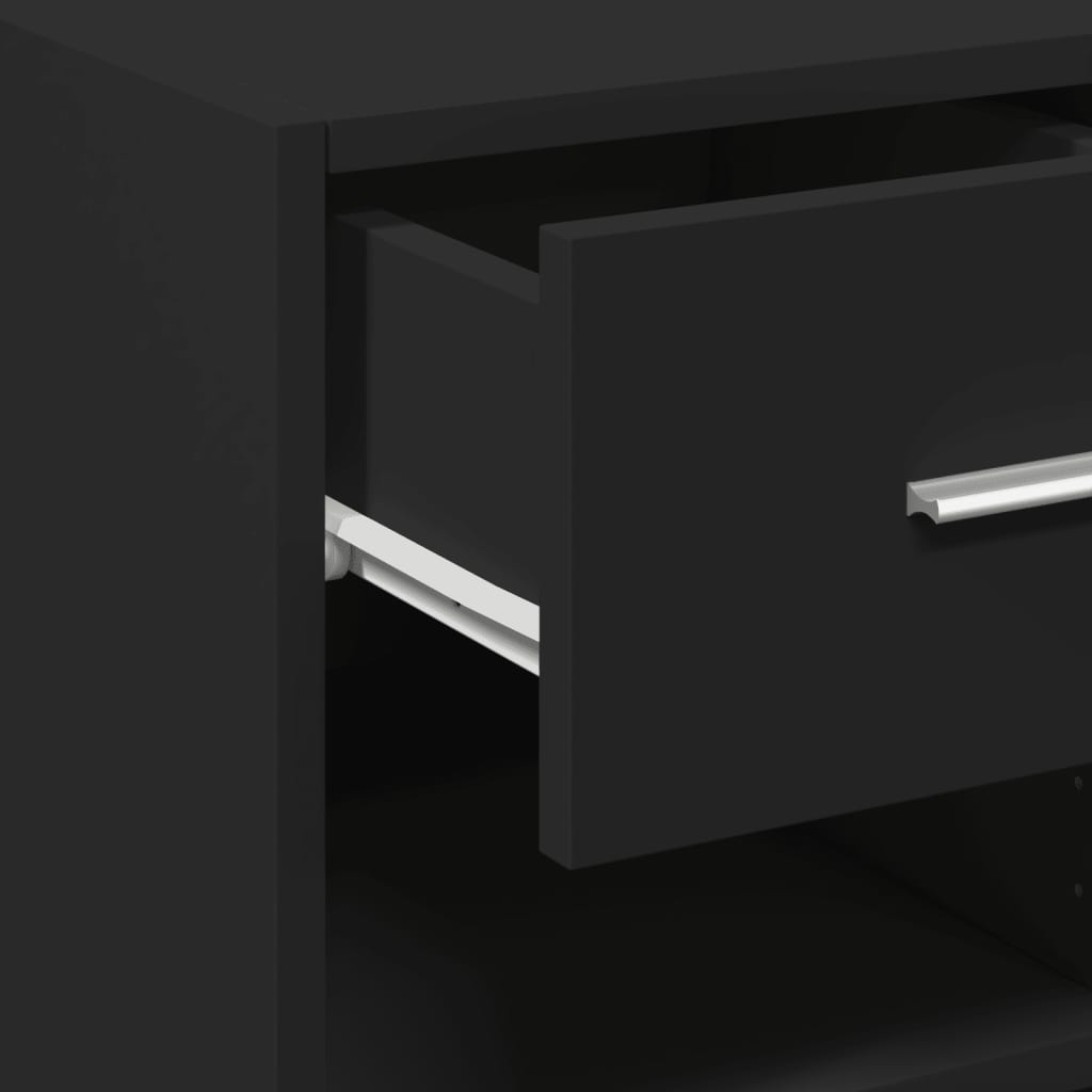 Skänk Svart 45x42,5x93 cm