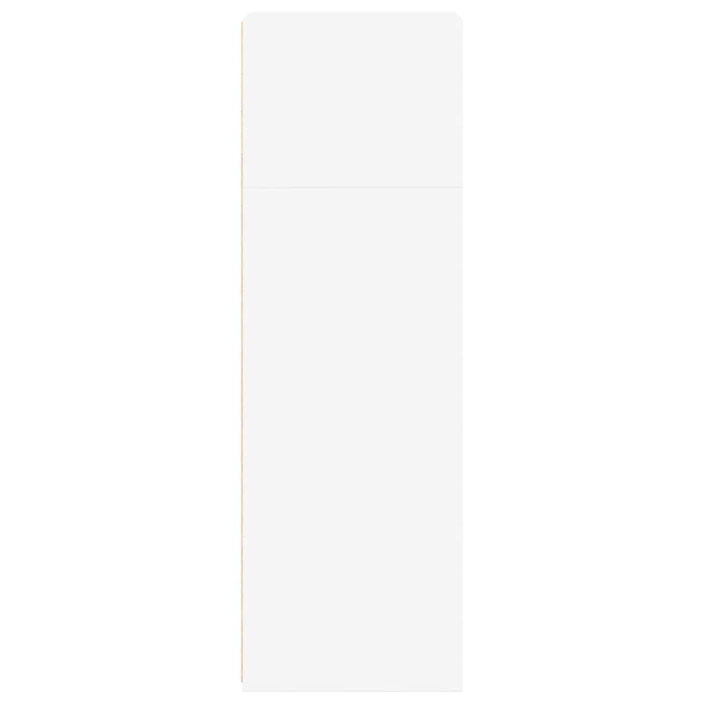 Bokhylla Vit 40x41x124 cm