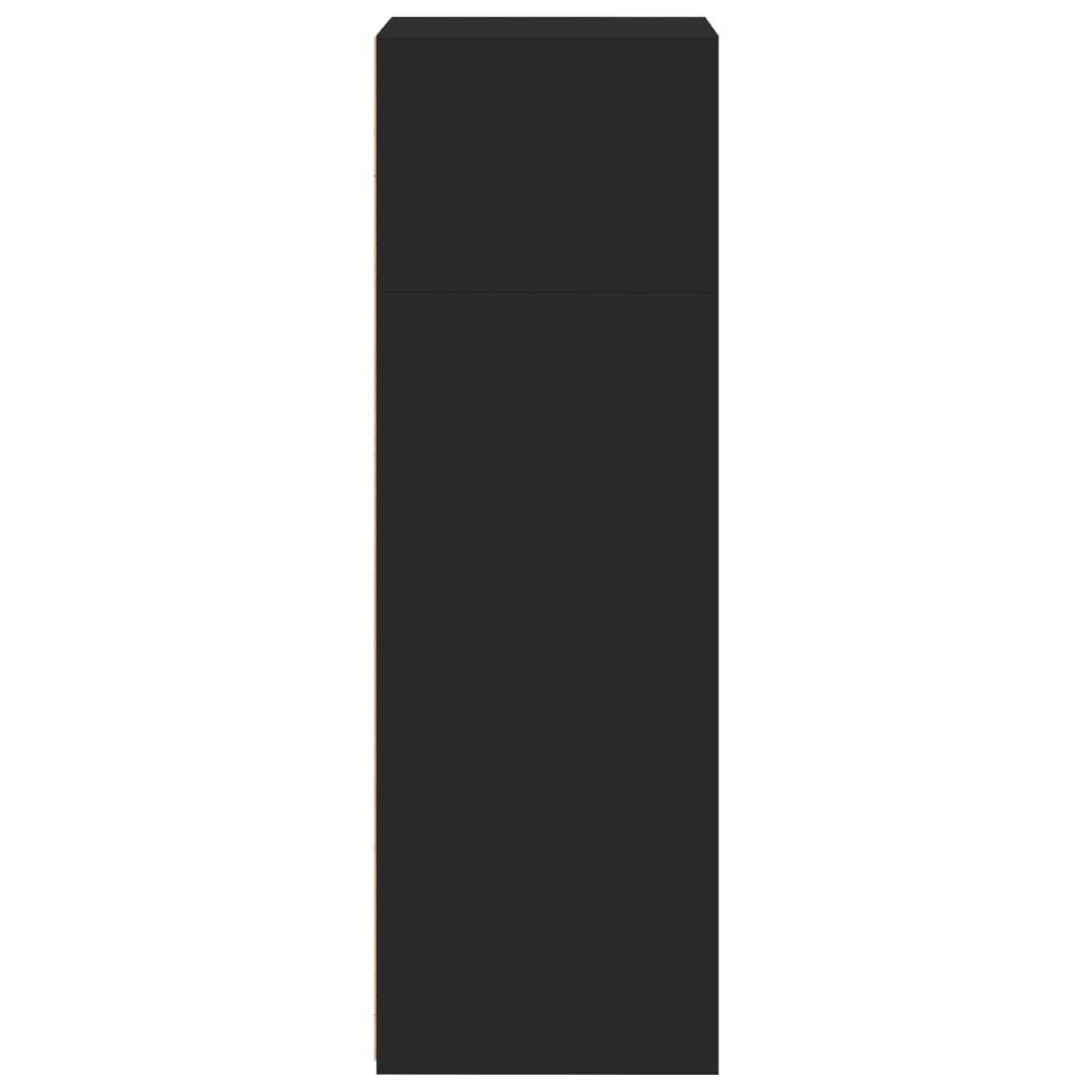Bokhylla Svart 50x41x124 cm