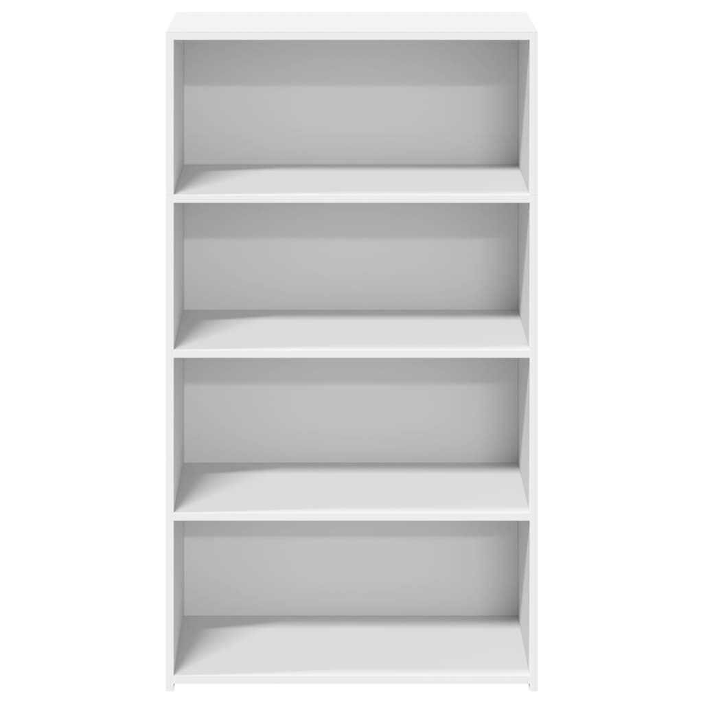 Bokhylla Vit 70x41x124 cm