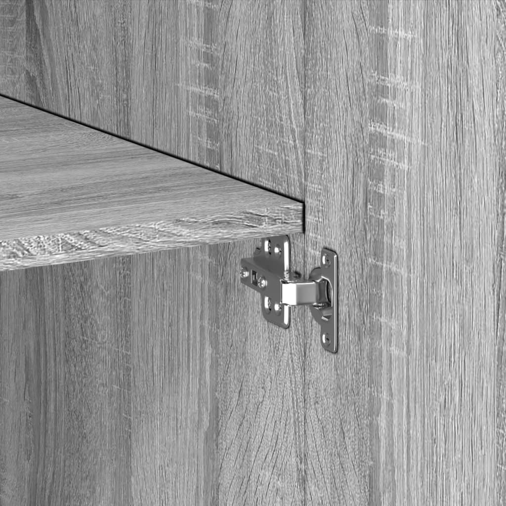 Skåp Sonoma Grå 70x42,5x225 cm