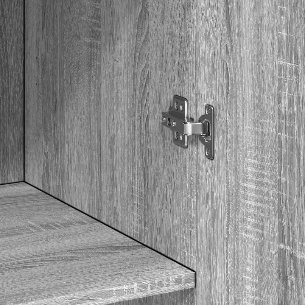 Skåp Sonoma Grå 70x42,5x225 cm