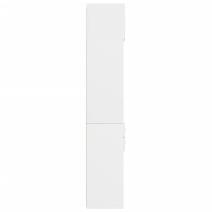 Skåp Vit 70x42,5x225 cm