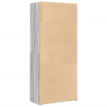 Skåp Sonoma Grå 80x42,5x185 cm