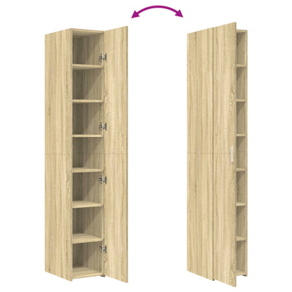 Bokhylla Sonoma Ek 30x42,5x185 cm