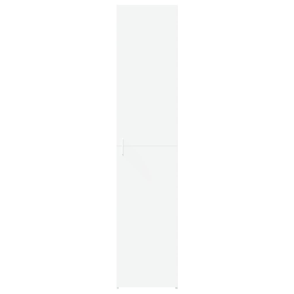Bokhylla Vit 40x42,5x185 cm