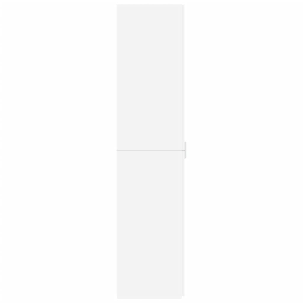 Bokhylla Vit 40x42,5x185 cm