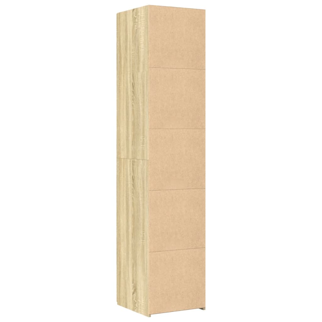 Bokhylla Sonoma Ek 40x42,5x185 cm