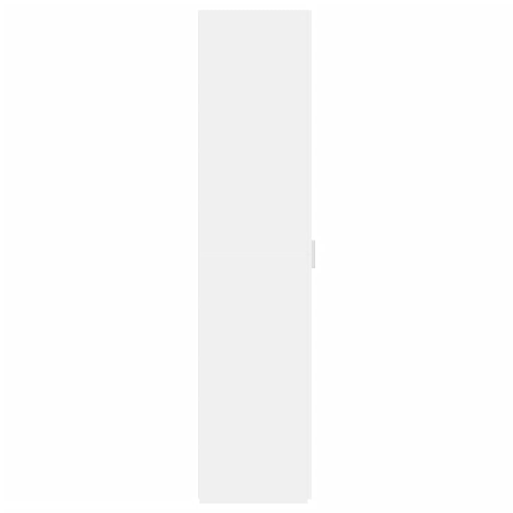 Bokhylla Vit 45x42,5x185 cm