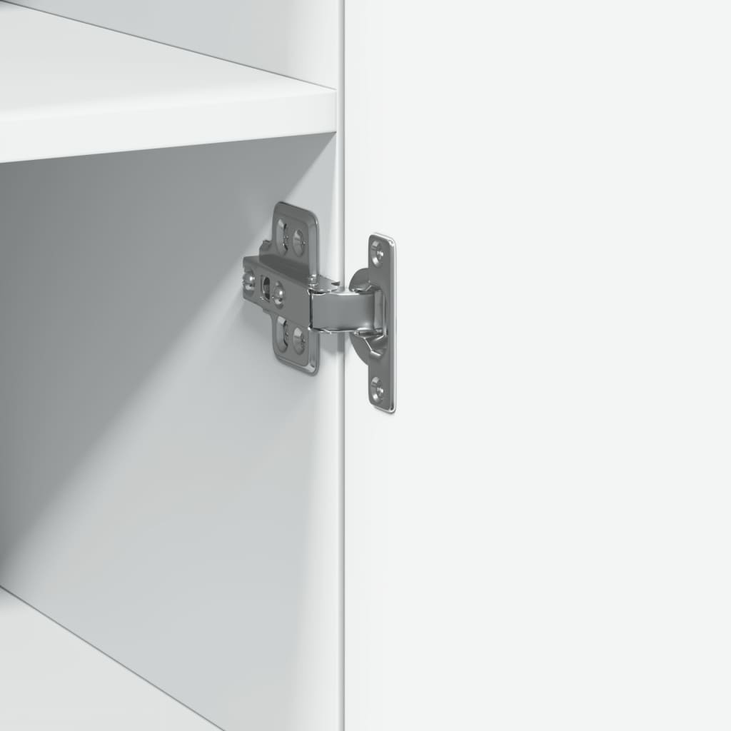 Bokhylla Vit 45x42,5x185 cm