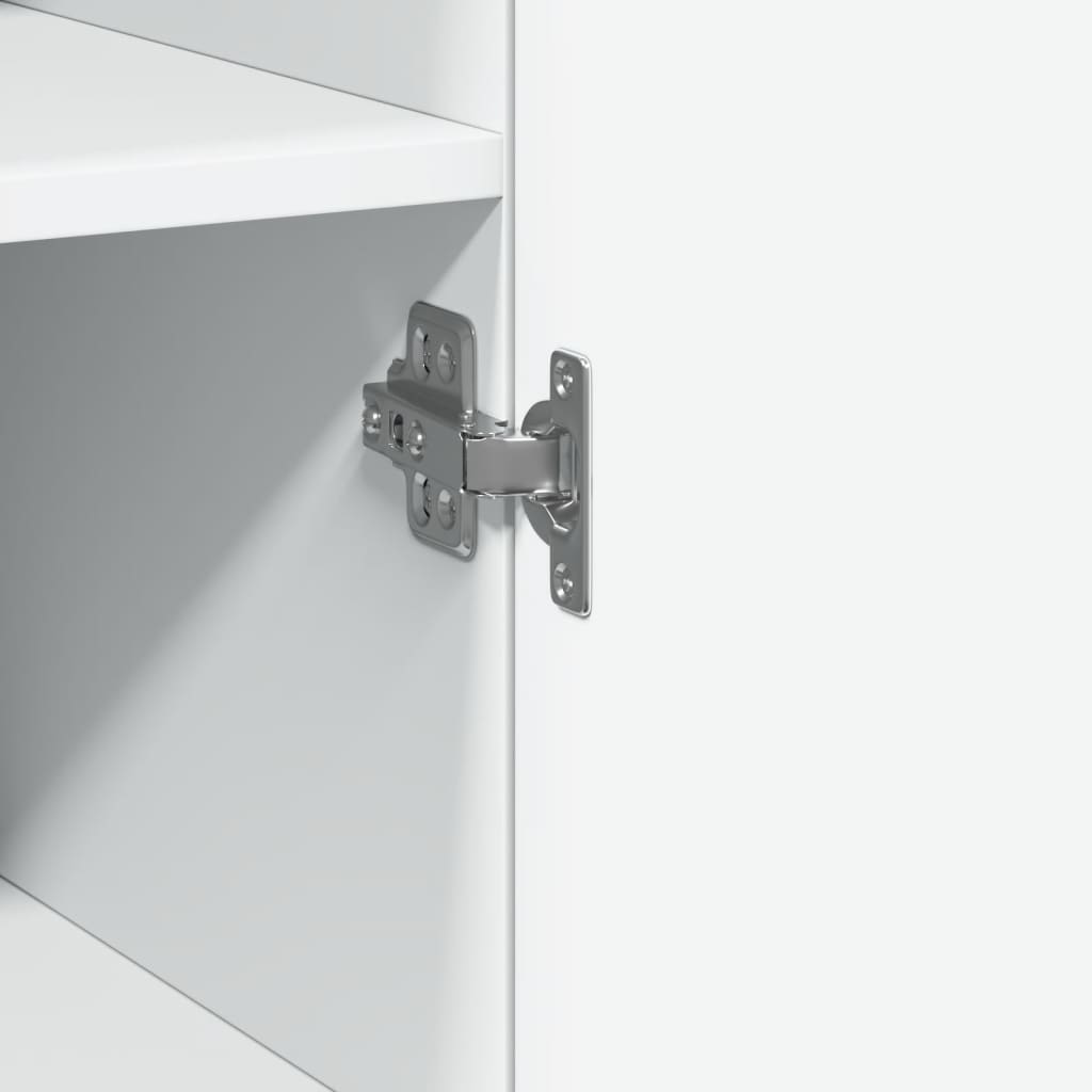 Skåp Vit 50x42,5x185 cm