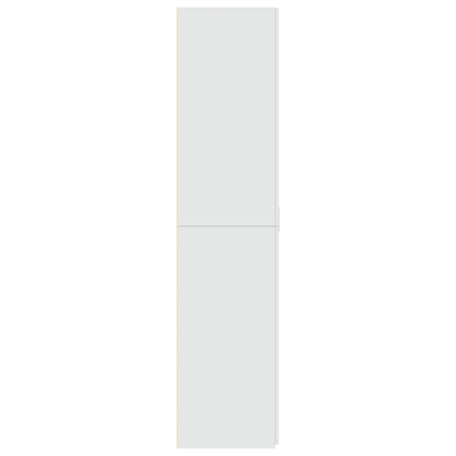 Skåp Vit 70x42,5x185 cm