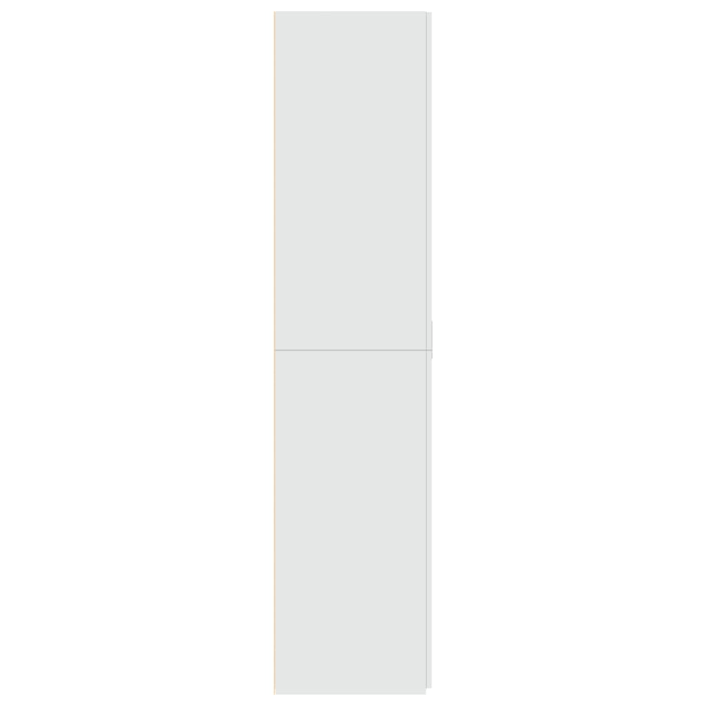 Skåp Vit 70x42,5x185 cm