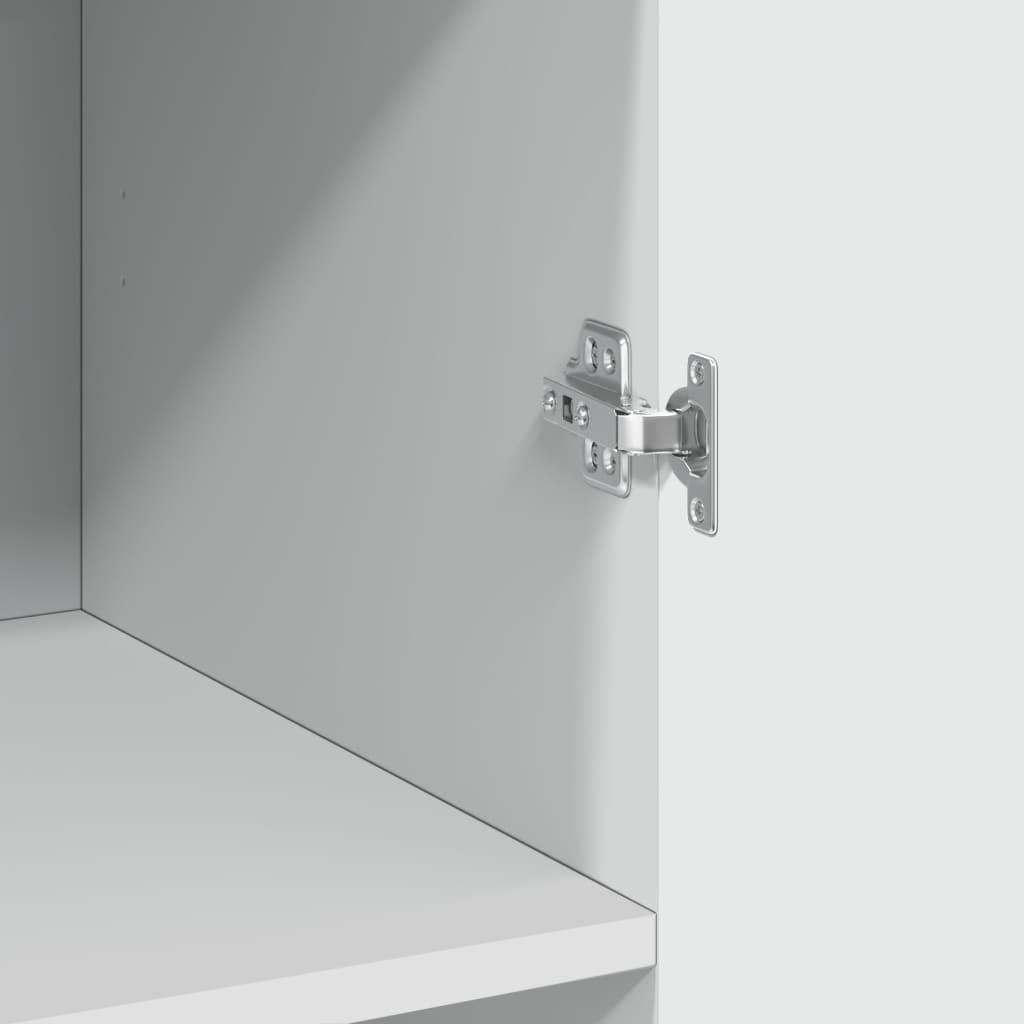 Skåp Vit 70x42,5x185 cm