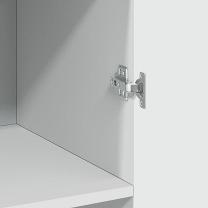 Skåp Vit 70x42,5x185 cm