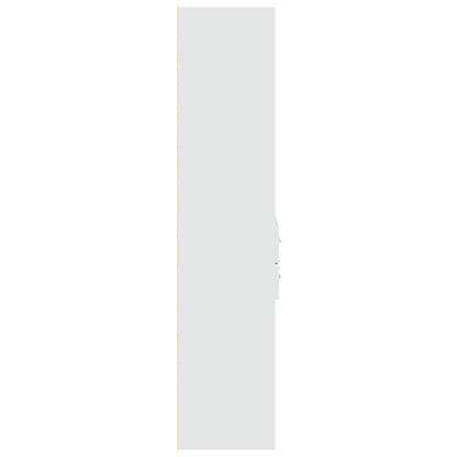 Skåp Vit 70x42,5x185 cm