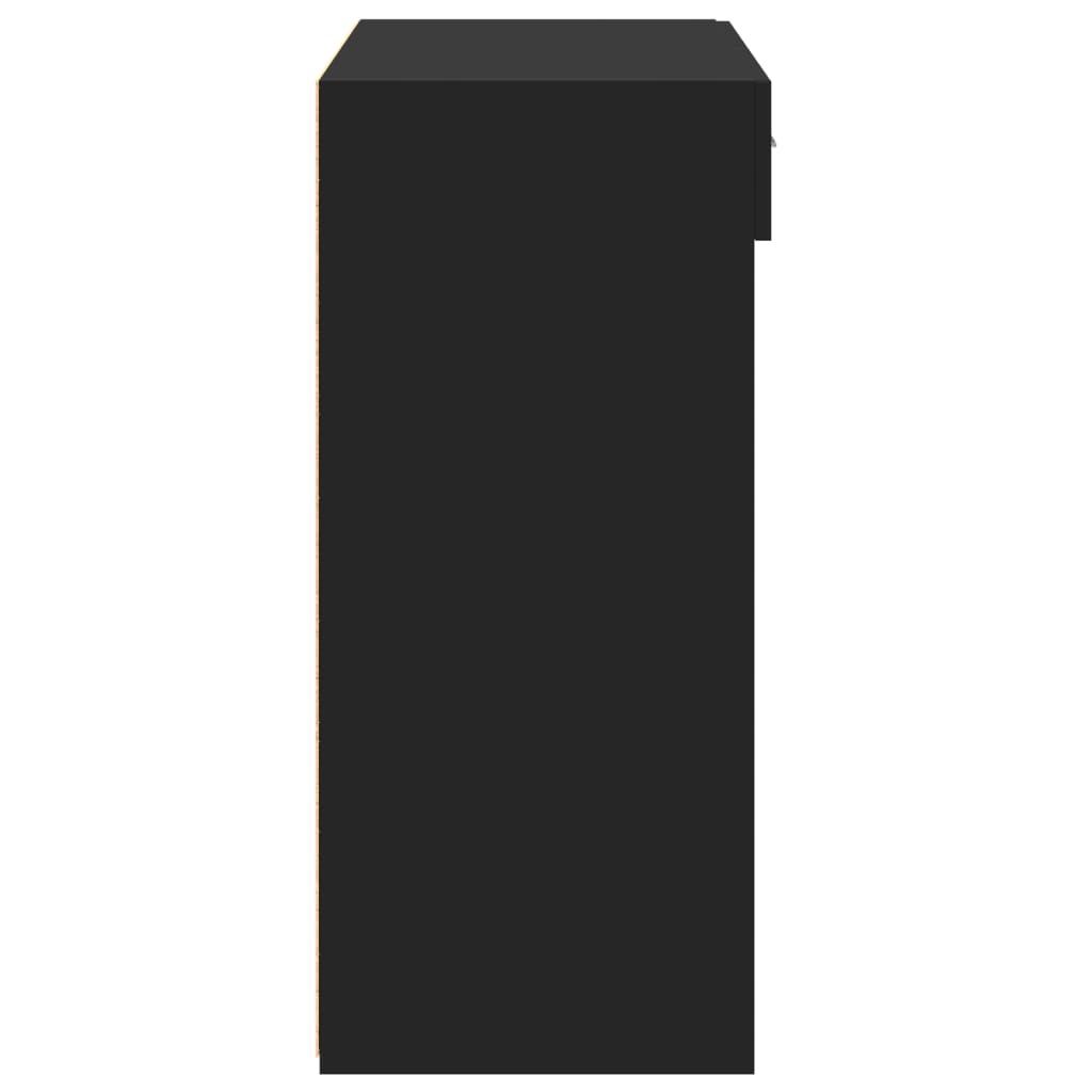 Skänk Svart 80x42,5x93 cm