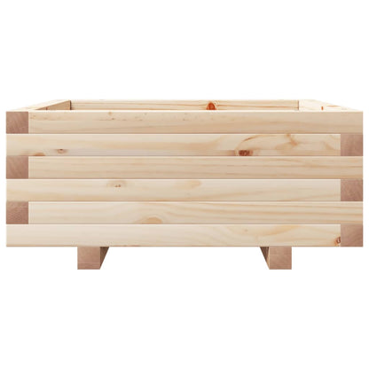 Utomhus Blomkruka Trä 60x60x26,5 cm massivt furuträ