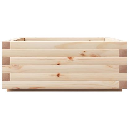 Utomhus Blomkruka Trä 60x60x26,5 cm massivt furuträ