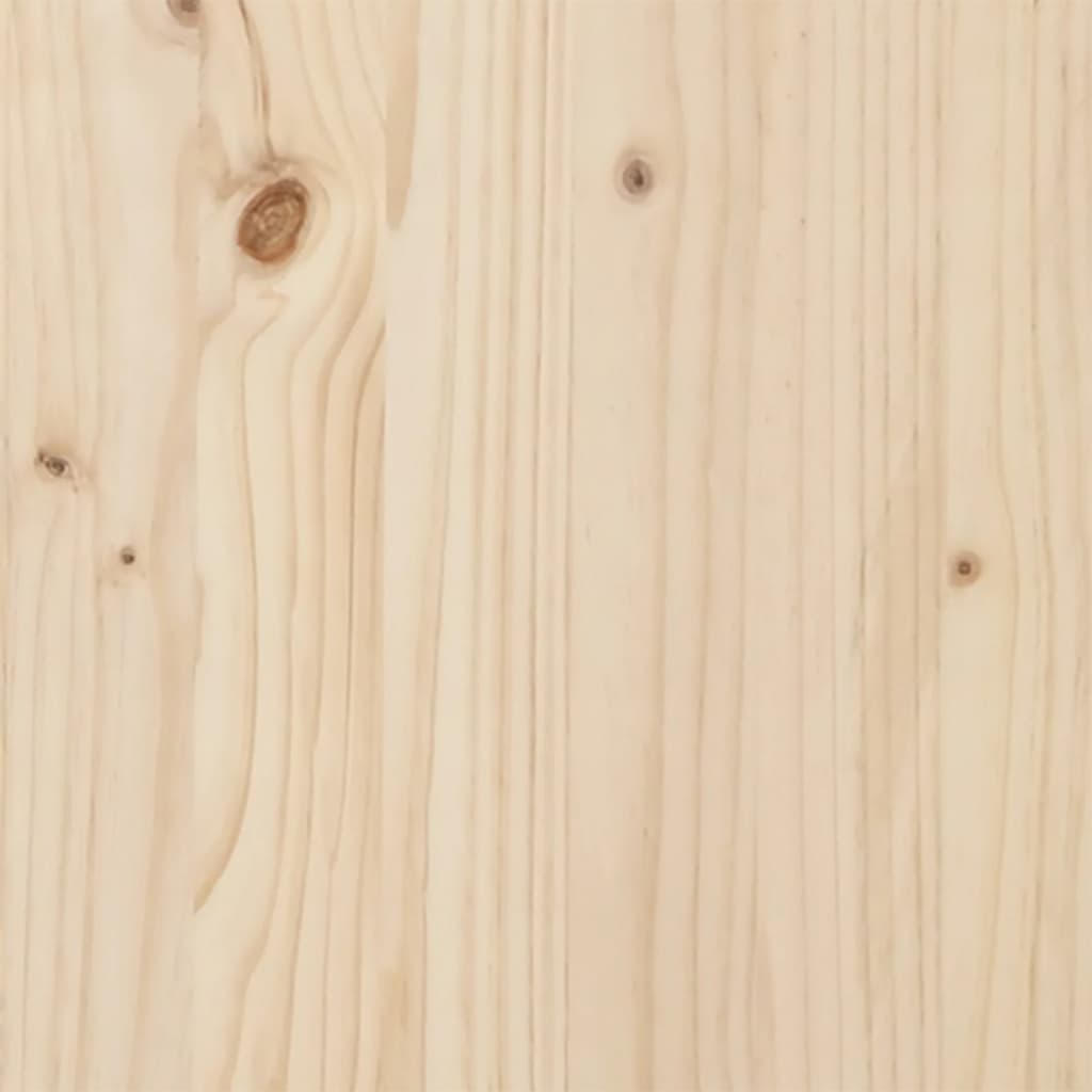 Utomhus Blomkruka Trä 60x60x26,5 cm massivt furuträ