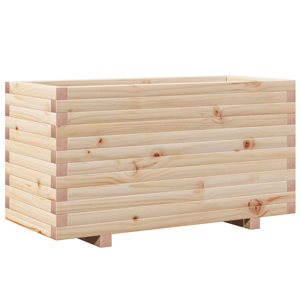 Utomhus Blomkruka Trä 90x40x49,5 cm massivt furuträ