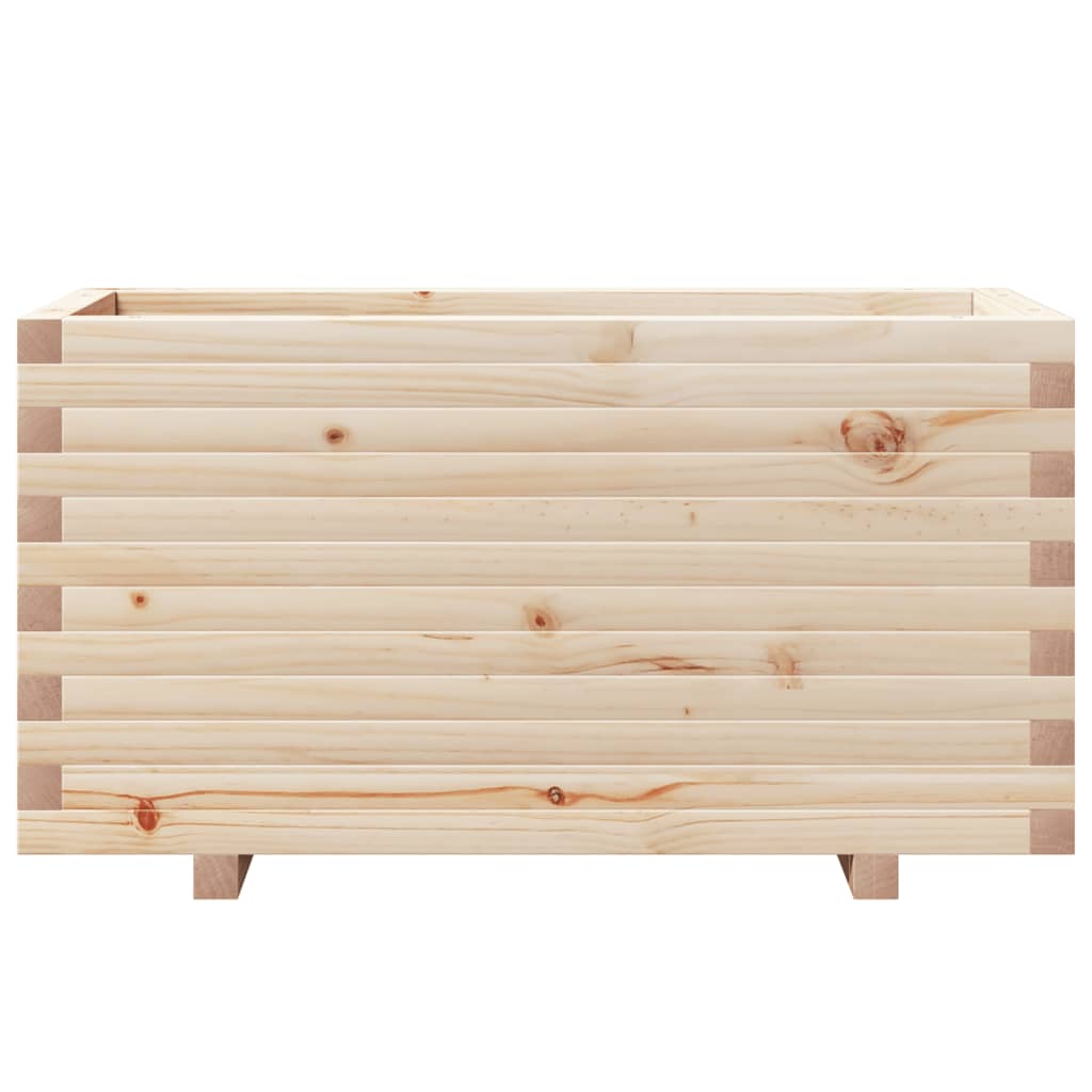 Utomhus Blomkruka Trä 90x40x49,5 cm massivt furuträ