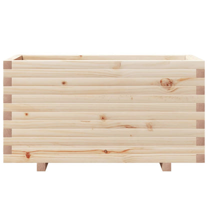 Utomhus Blomkruka Trä 90x40x49,5 cm massivt furuträ