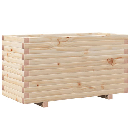 Utomhus Blomkruka Trä 90x40x49,5 cm massivt furuträ