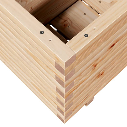 Utomhus Blomkruka Trä 90x40x49,5 cm massivt furuträ