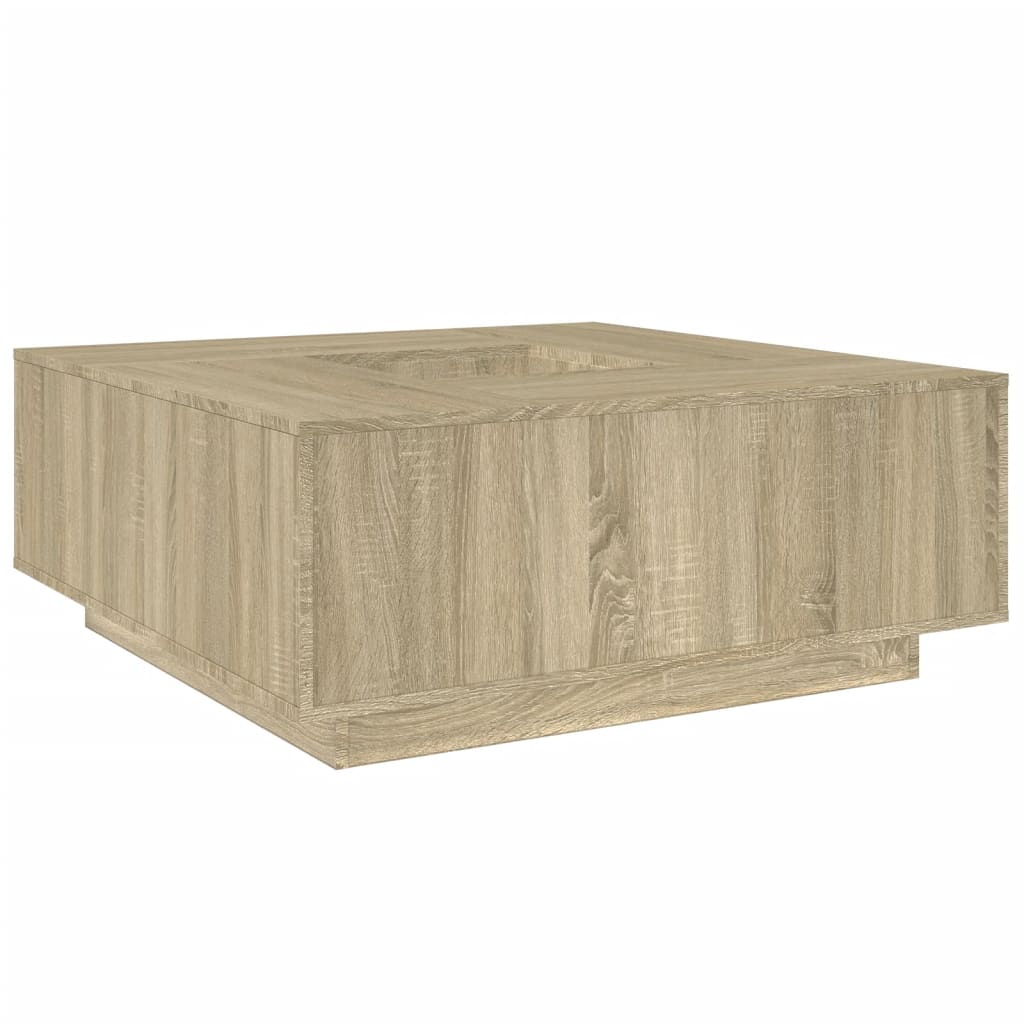 Soffbord Sonoma Ek 100x100x40 cm