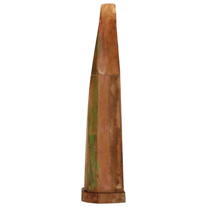 Bokhylla Trä 39x27x127 cm massivt återvunnet trä