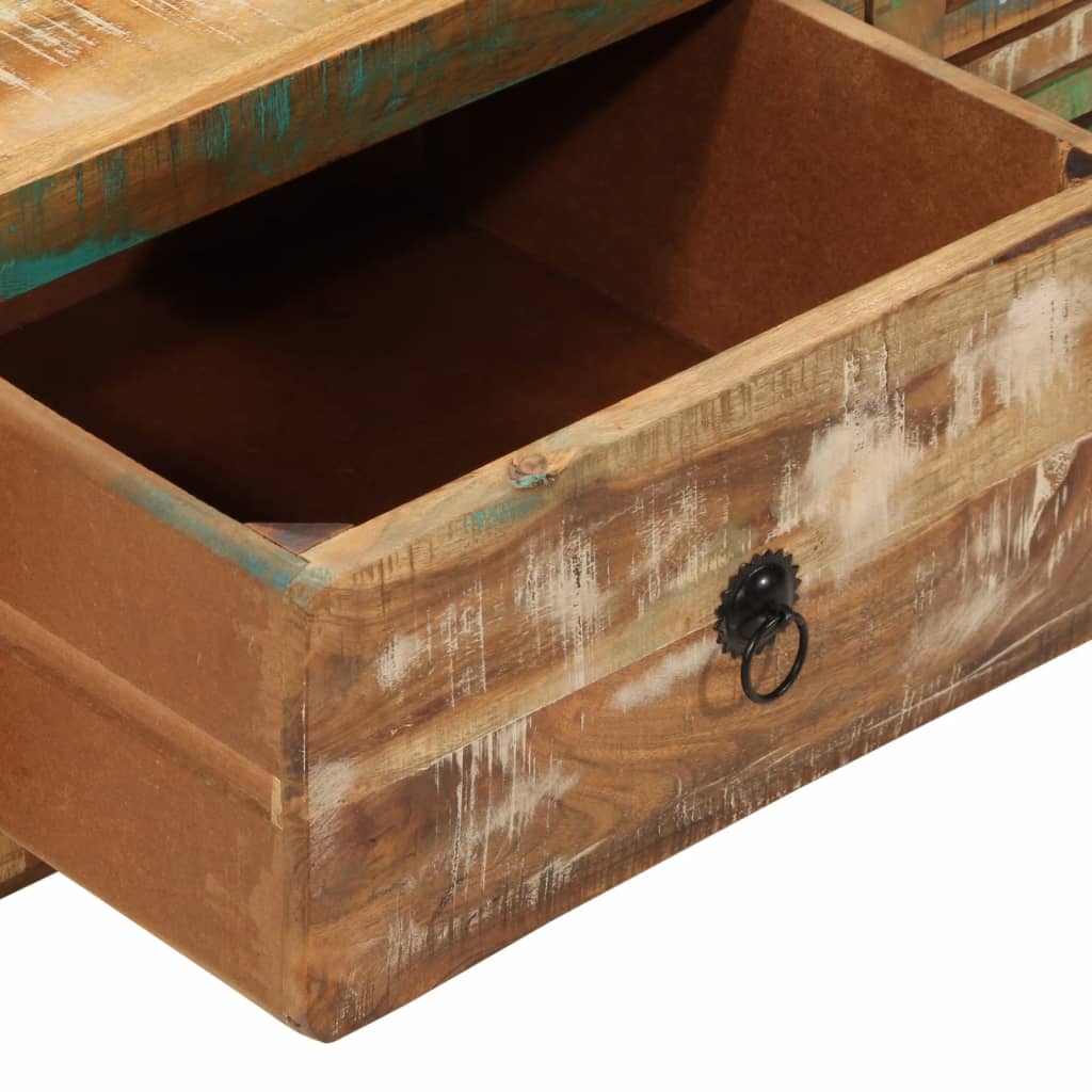 Soffbord Trä 89x55x29 cm massivt återvunnet trä