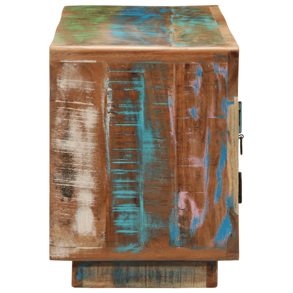 TV-Möbel Trä TV-Bänk 110x30x40 cm massivt återvunnet trä