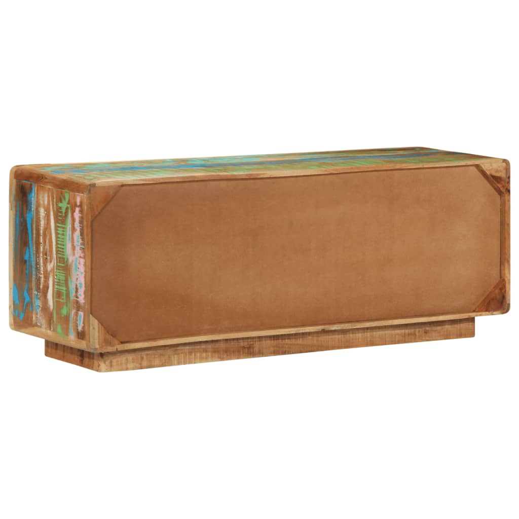 TV-Möbel Trä TV-Bänk 110x30x40 cm massivt återvunnet trä