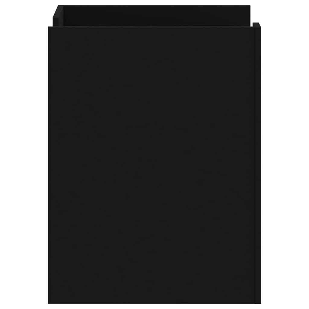 Sängbord Nattduksbord Svart 45x50x65 cm
