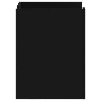 Sängbord Nattduksbord Svart 45x50x65 cm