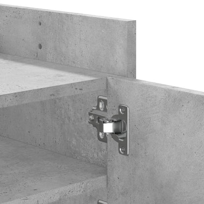 TV-Möbel Betonggrå TV-Bänk 100x35x40 cm