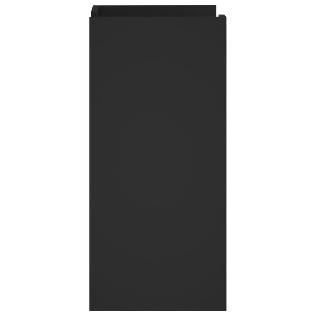 Skänk Svart 45x35x75 cm