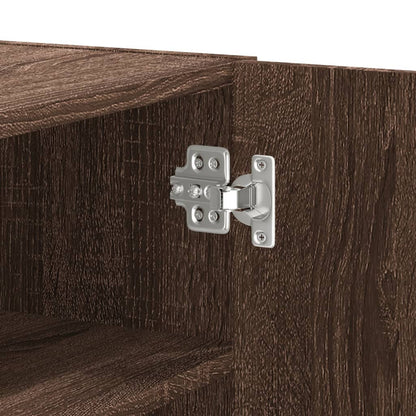 Väggskåp Brun Ek 75x35x60 cm