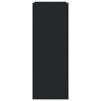 Skoställ Svart Skoskåp 74,5x37,5x100 cm