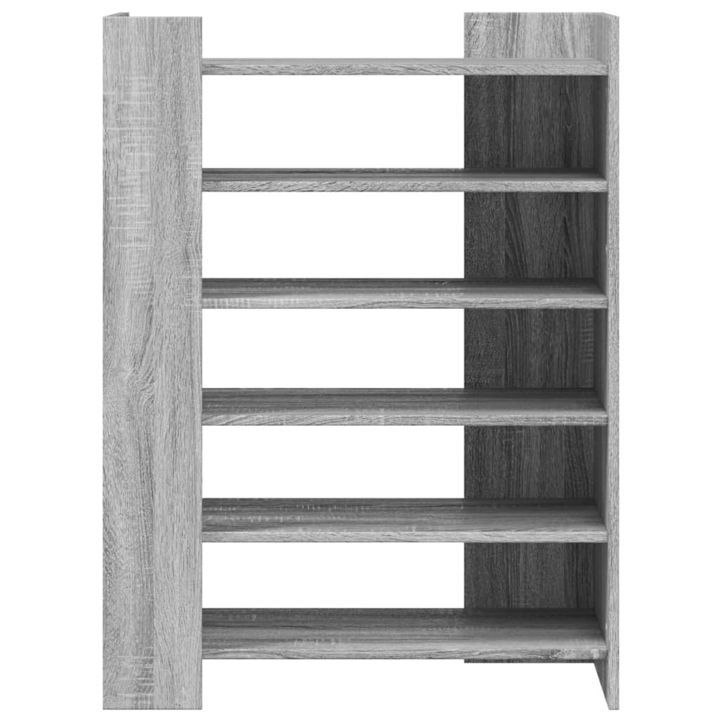 Skoställ Sonoma Grå Skoskåp 74,5x37,5x100 cm