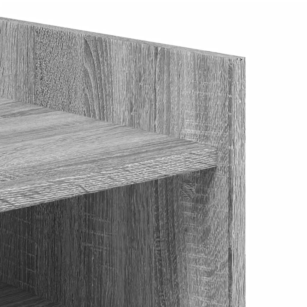 Skoställ Sonoma Grå Skoskåp 74,5x37,5x100 cm