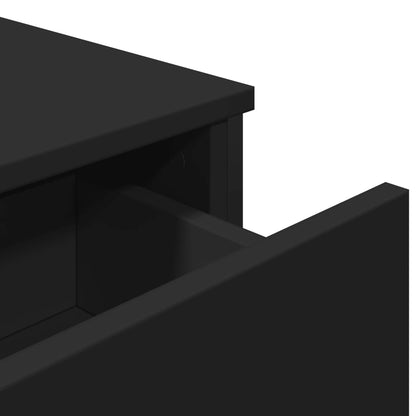 Skänk Svart 97x32,5x74,5 cm