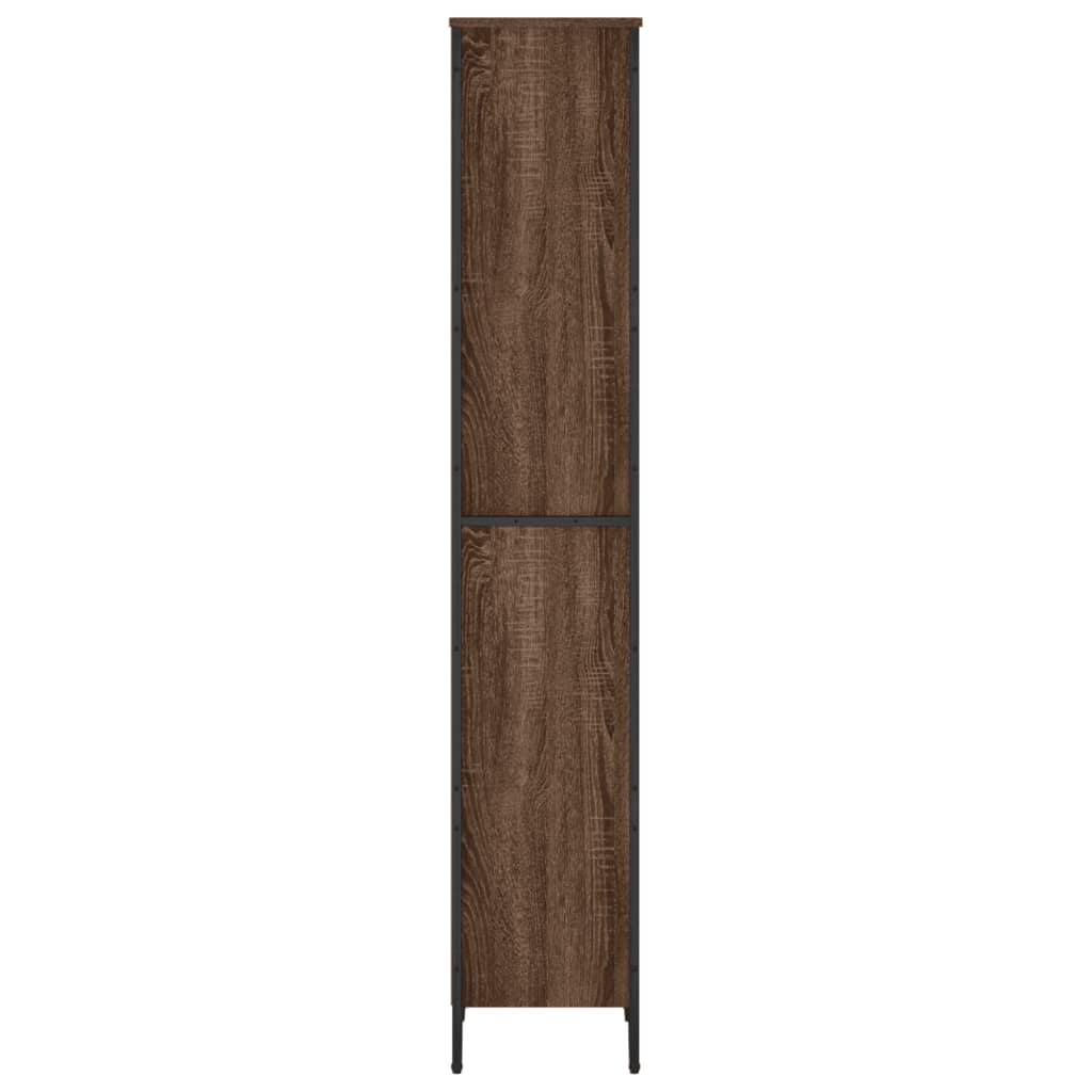 Bokhylla Brun Ek 50x31x169 cm