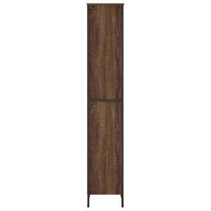 Bokhylla Brun Ek 50x31x169 cm