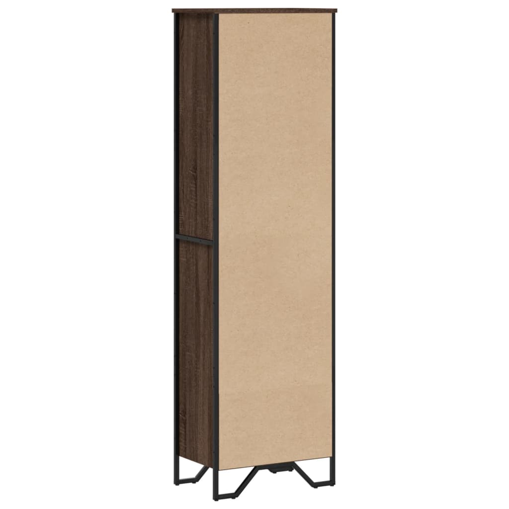Bokhylla Brun Ek 50x31x169 cm