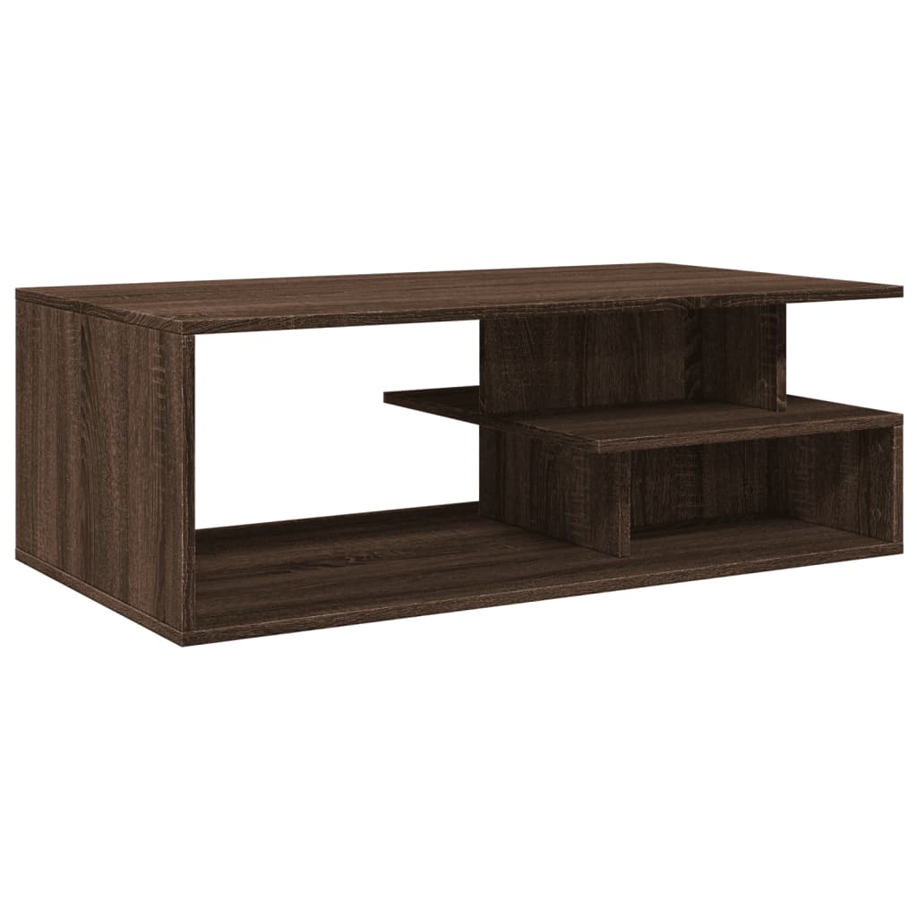 Soffbord Brun Ek 102x55x35 cm