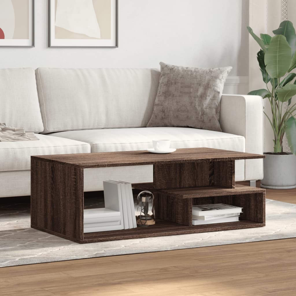 Soffbord Brun Ek 102x55x35 cm